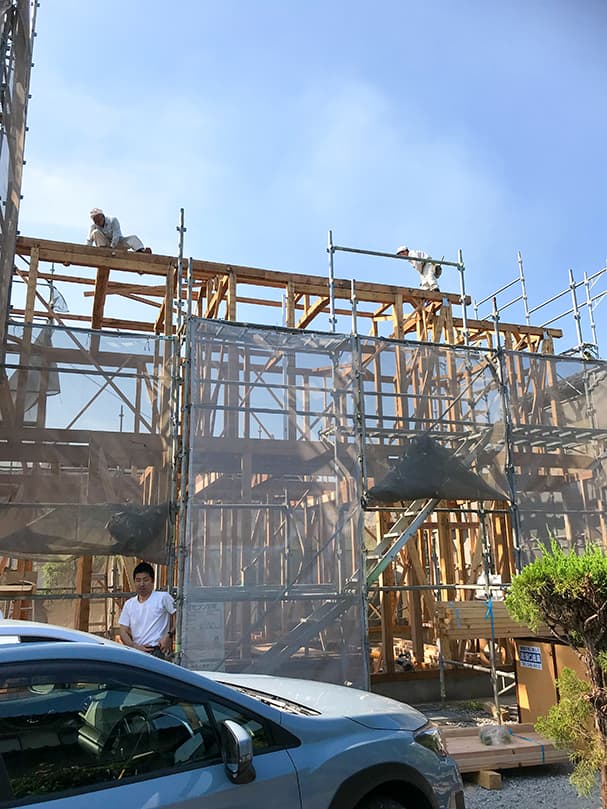 岩田町Ｉ邸のリノベーション工事が始まりました。